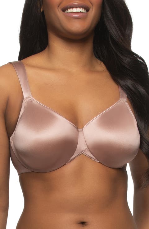 Stellar Smooth Satin Unlined Underwire Bra