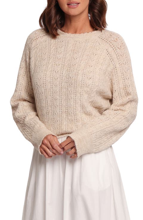 Reece Pointelle Sweater