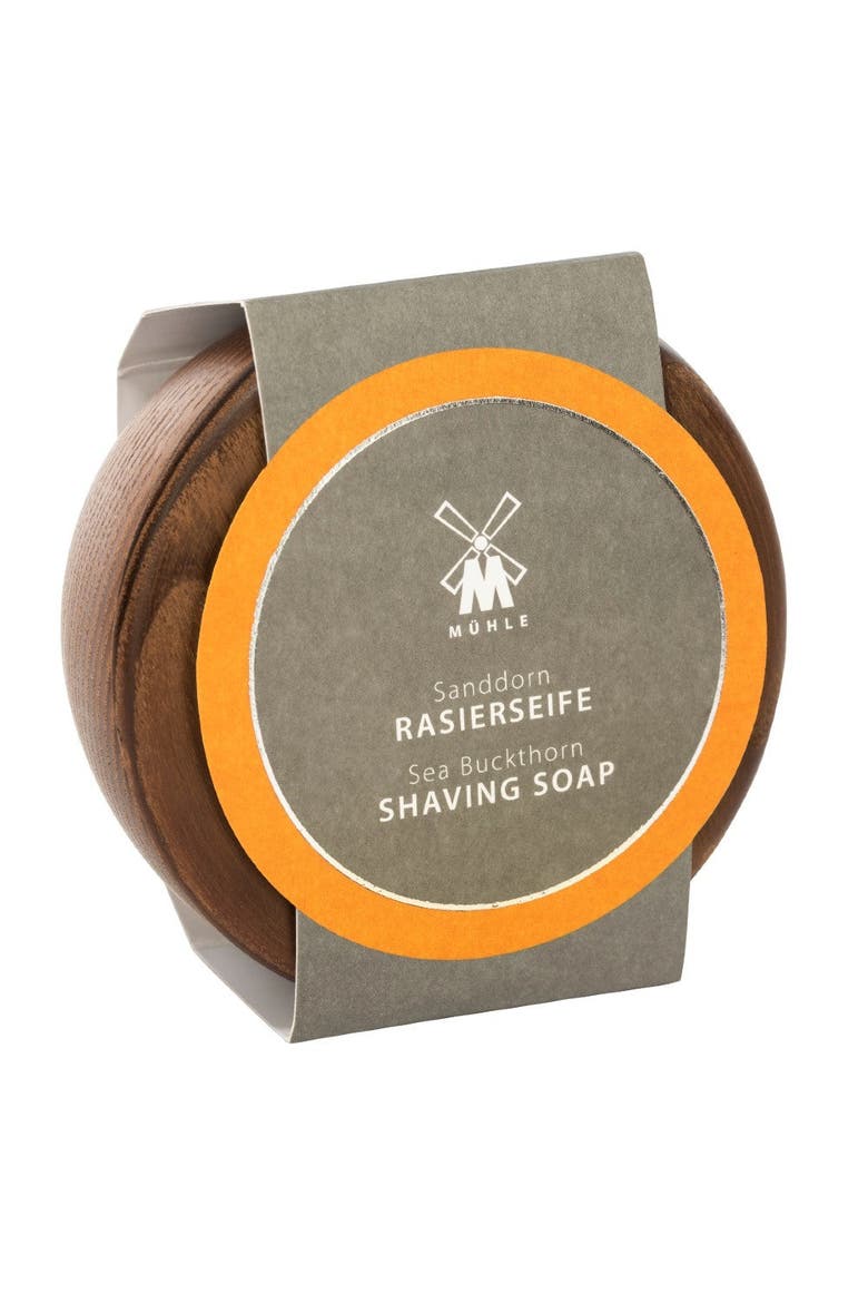 Sea Buckthorn Shaving Soap in Steamed Ash Bowl, Main, color, Steamed Ash