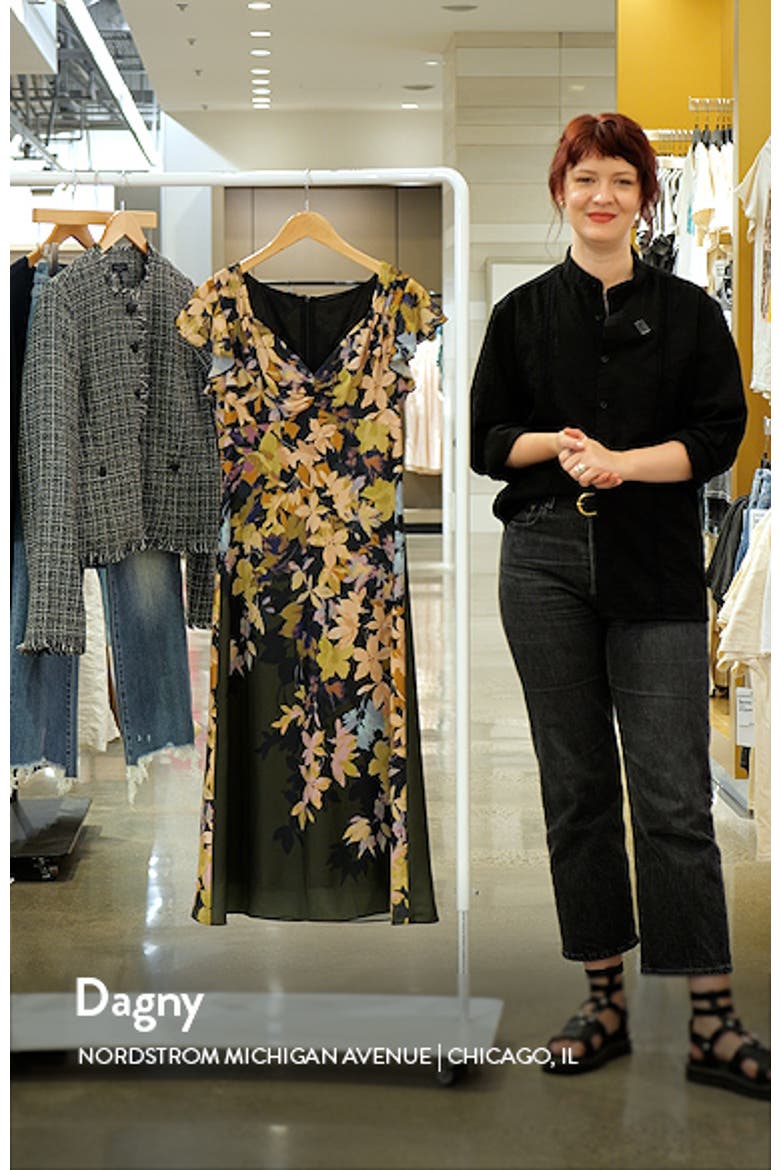 Floral Empire Waist Maxi Dress video