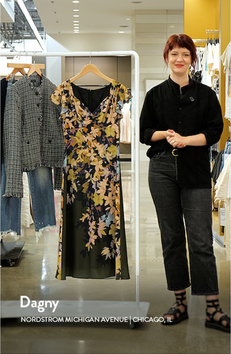 Floral Empire Waist Maxi Dress, sales video thumbnail