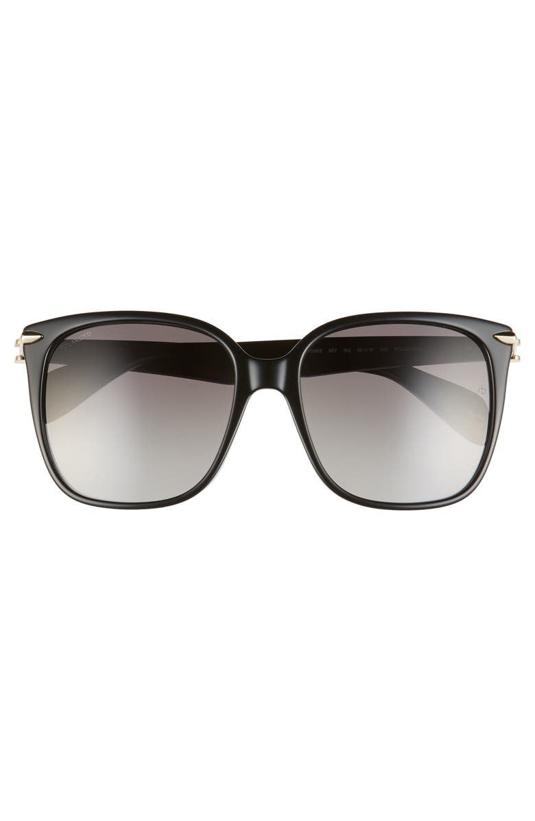 rag & bone 56mm Square Sunglasses, Alternate, color, 
