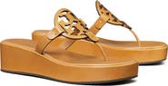 Tory Burch Miller Platform Wedge Thong Sandal