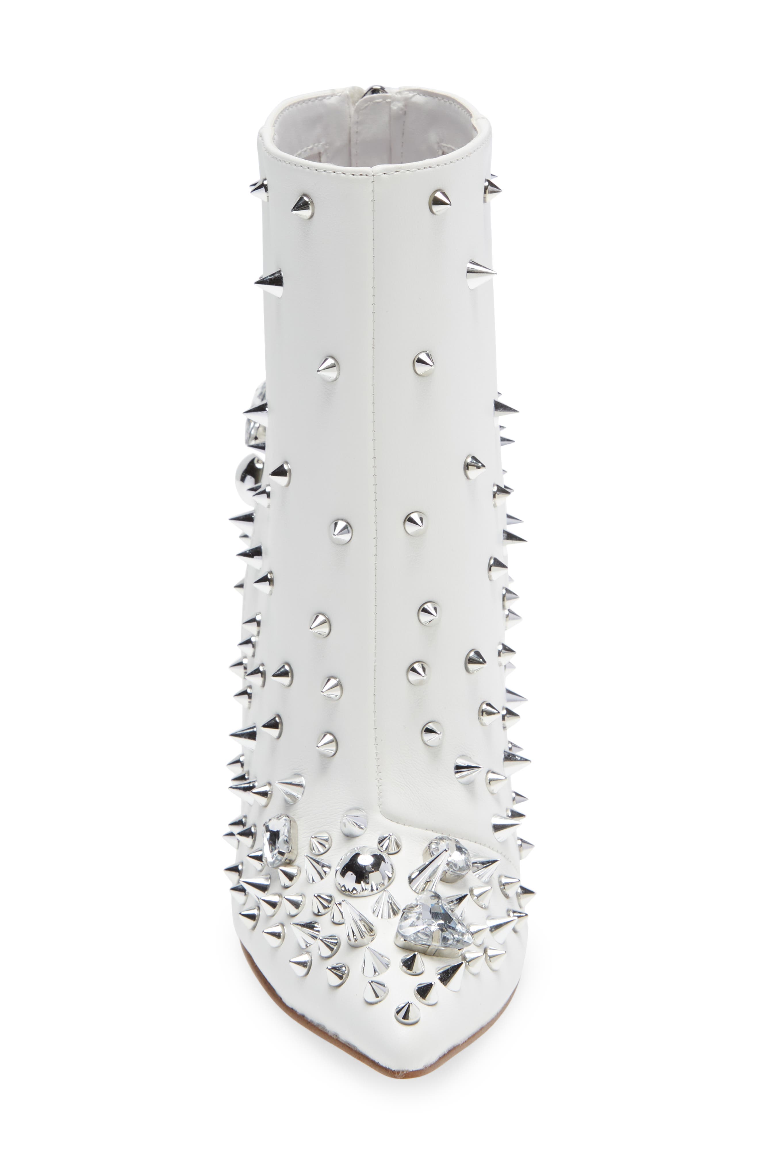 Viceroy Studded Bootie, Alternate, color, WHITE
