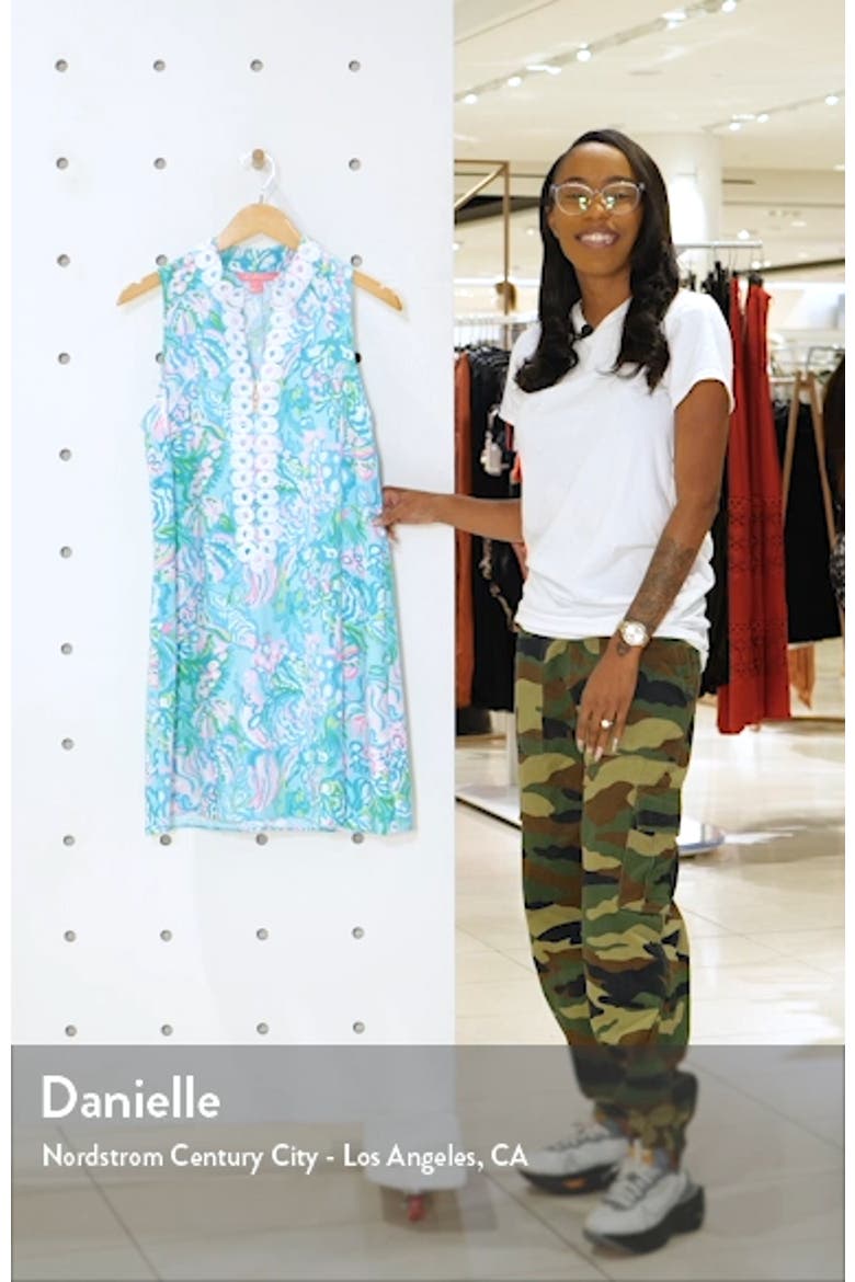 Jane Sleeveless Shift Dress video