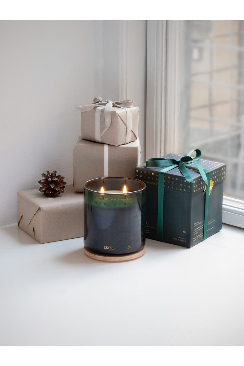 SKOG - 400g Seasonal Scented Candle, Alternate, color, Green