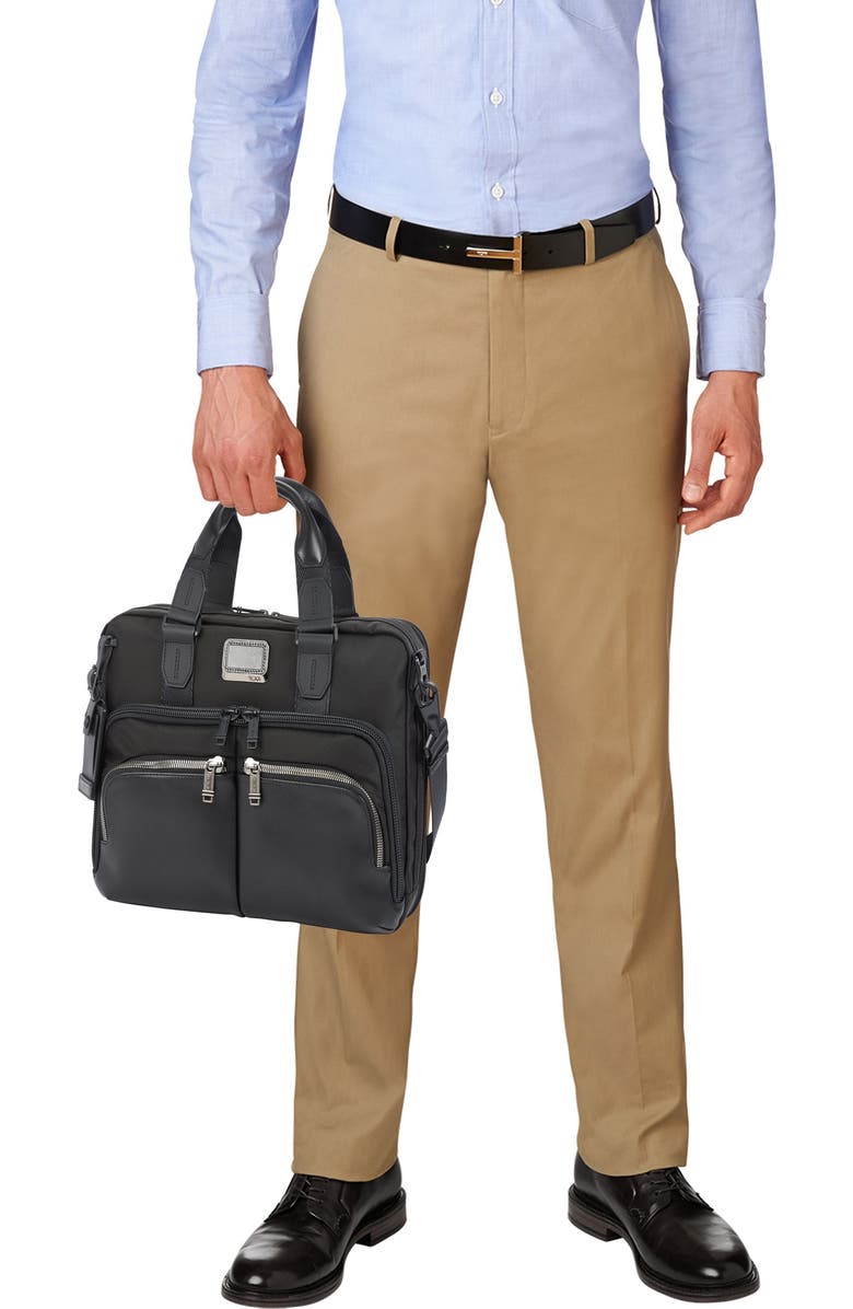 TUMI Alpha Bravo - Albany Slim Commuter Briefcase, Alternate, color,