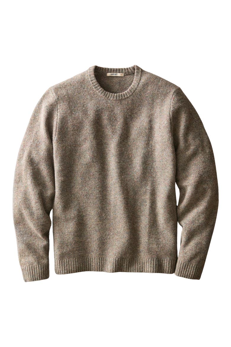 Merino Wool Crewneck Sweater, Alternate, color, WILD SAGE
