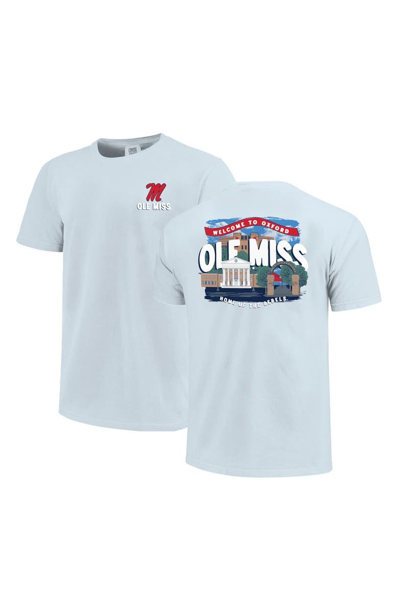 IMAGE ONE Youth Light Blue Ole Miss Rebels Local Campus Scene T-Shirt, Main, color, Light Blue