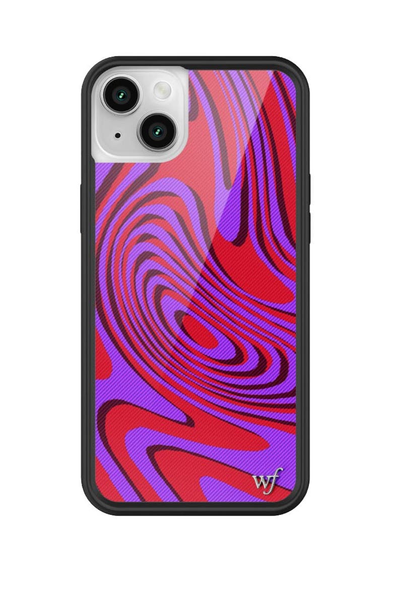 Swerve iPhone Case, Alternate, color, Red