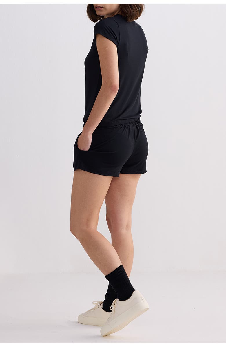 Reistor Essential Knit Shorts, Alternate, color, Black