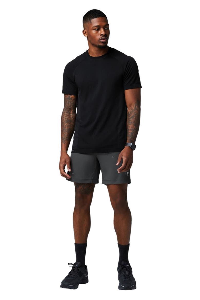 Men's The 5" One Short, Alternate, color, Onyx