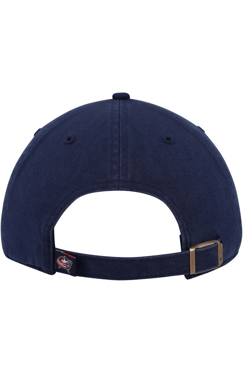 '47 Men's '47 Navy Columbus Blue Jackets Alternate Clean Up Adjustable Hat, Alternate, color, 