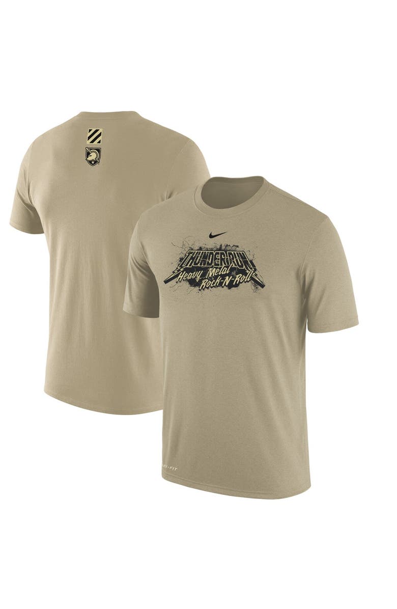 Nike Men's Nike Gold Army Black Knights 2023 Rivalry Collection Heavy Metal Performance T-Shirt, Main, color, 