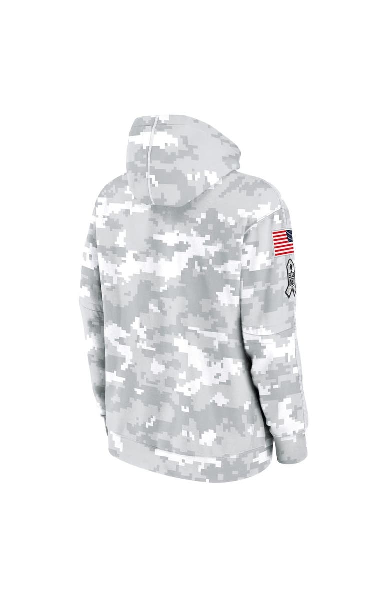 Nike Men's Nike Arctic Camo New Orleans Saints 2024 Salute to Service Club Fleece Pullover Hoodie, Alternate, color, Arctic Camo