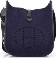 Pre-Owned Hermes Evelyne Bag Gen III Felt PM