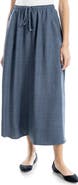 MAX STUDIO Textured Crop Maxi Skirt