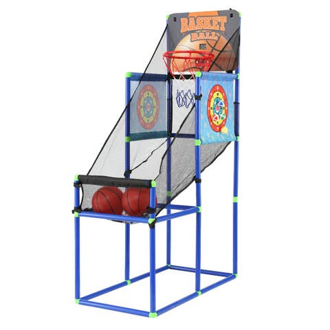 2In1 Arcade Basketball Hoop Game
