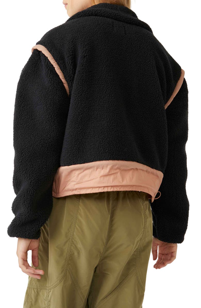 FP Movement by Free People Courtside Faux Shearling Jacket, Alternate, color,