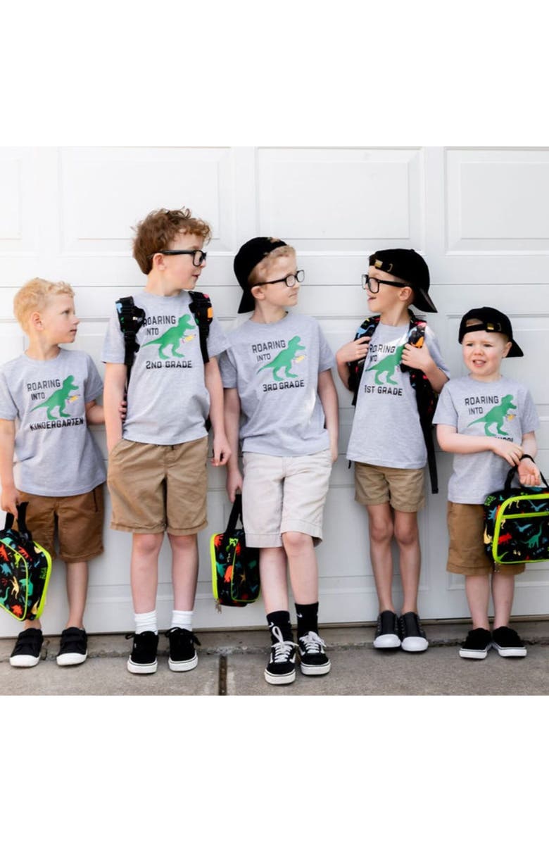 Sweet Wink Roaring Into Third Grade Short Sleeve T-Shirt, Alternate, color, 