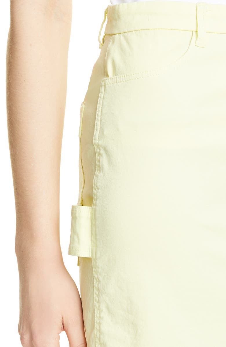 ATM Anthony Thomas Melillo Stretch Cotton Miniskirt, Alternate, color,