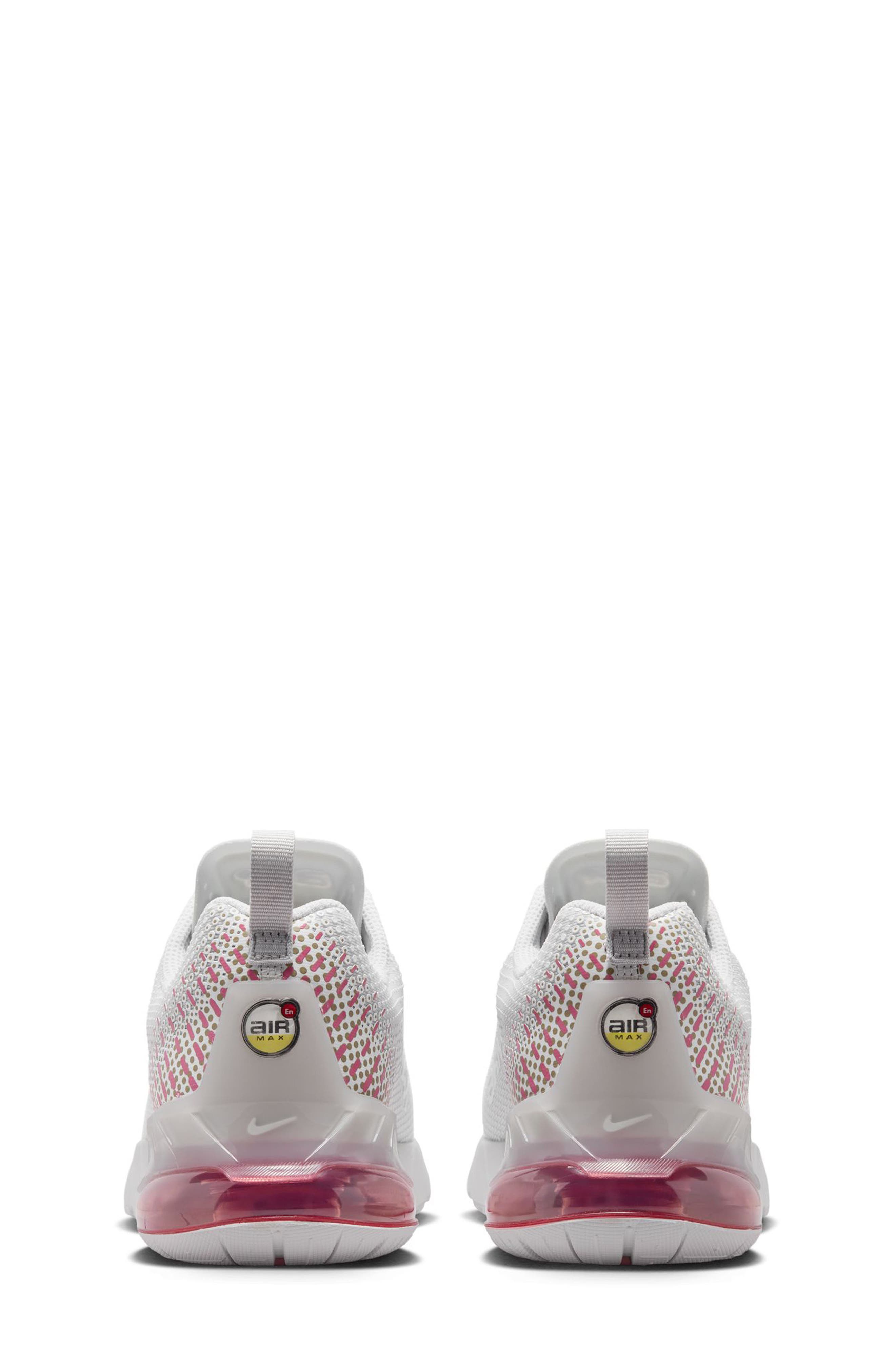 Kids' Air Max Phoenix Sneaker, Alternate, color, WHITE/ PINK