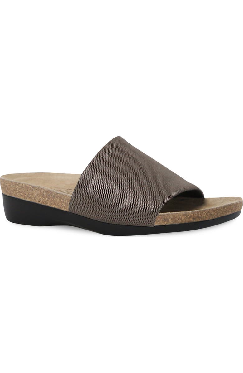 Munro Casita Slide Sandal, Main, color, Mocha Metallic