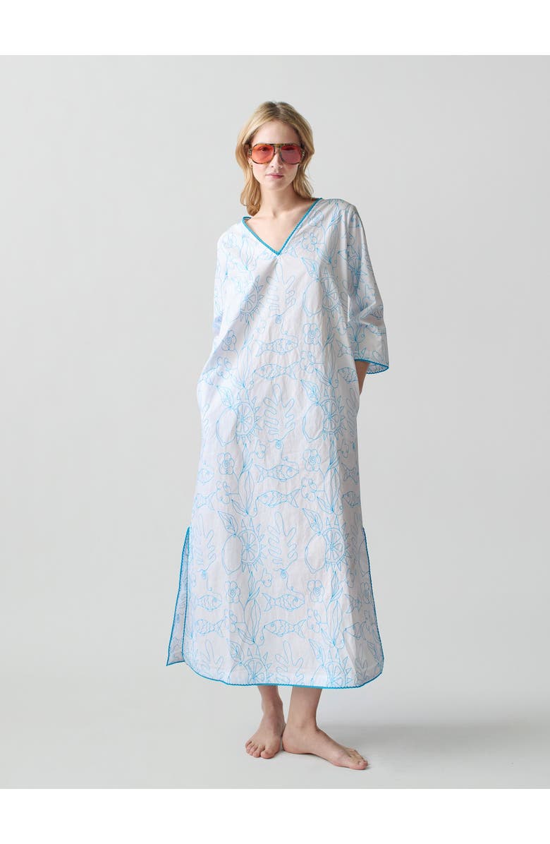 Lingua Franca Petra Caftan, Main, color, 