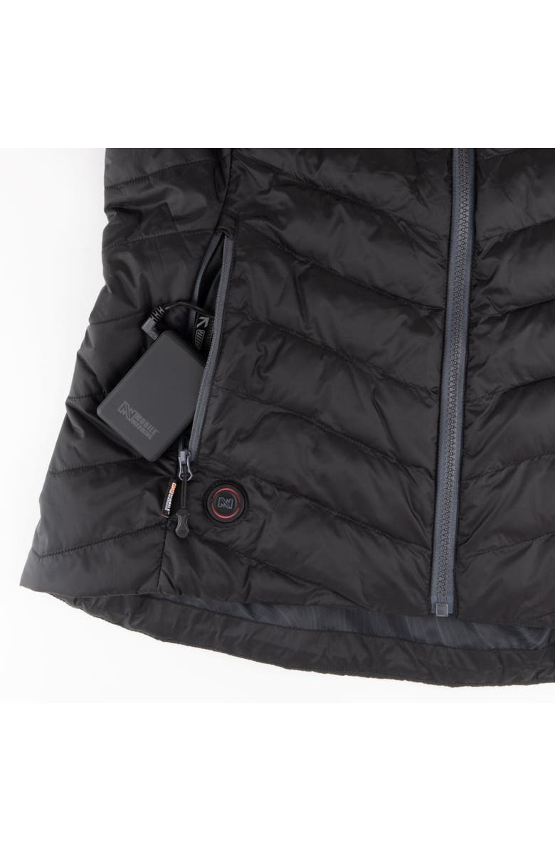 Mobile Warming Backcountry Xtera Packable Heated Puffer Vest - Women's, Alternate, color, Black