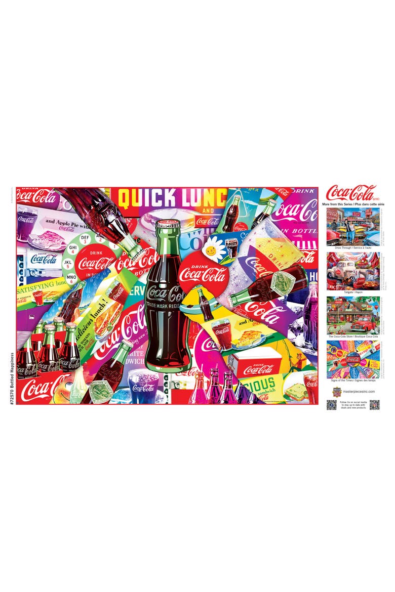 Bottled Happiness 1000 Piece Puzzle, Alternate, color, Multicolor