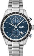 HUGO Grand Prix Chronograph Bracelet Watch, 44.5mm