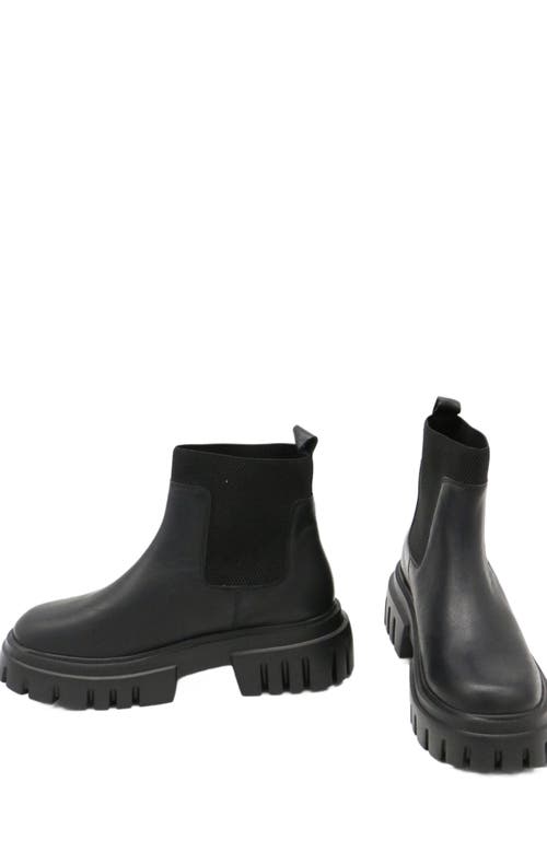 Stivali New York Agora Platform Chelsea Boots In Black