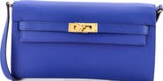 Pre-Owned Hermes Kelly To Go Wallet Epsom