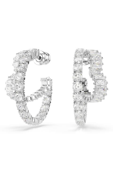 【美品】SWAROVSKI✴Vittore Half XL リング#55 Amazon | スワロフスキー ヴィトルリング XL CZWH/RHS 55 (US 7