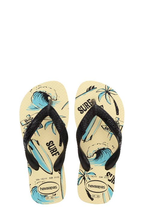 Printed Footbed Flip-Flops (Toddler, Little Kid, & Big Kid)