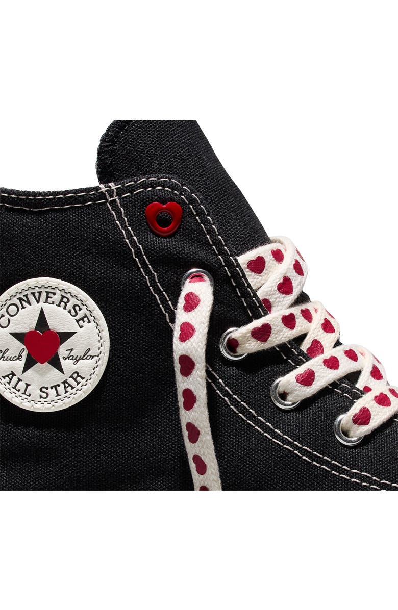 Converse Kids' Chuck Taylor<sup>®</sup> All Star<sup>®</sup> High Top Sneaker, Alternate, color, Black/ Vintage White/ Days