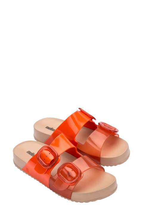 Cozy Buckle Slide Sandal (Women)