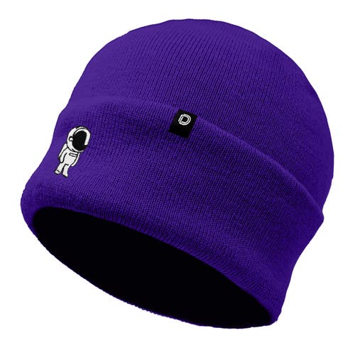 Dalix Astronaut Beanie In Purple