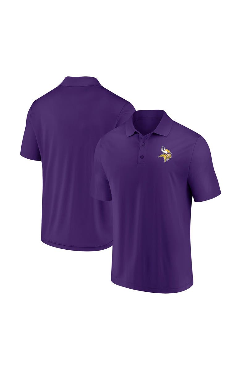 FANATICS Men's Fanatics Branded Purple Minnesota Vikings Component Polo, Main, color, 