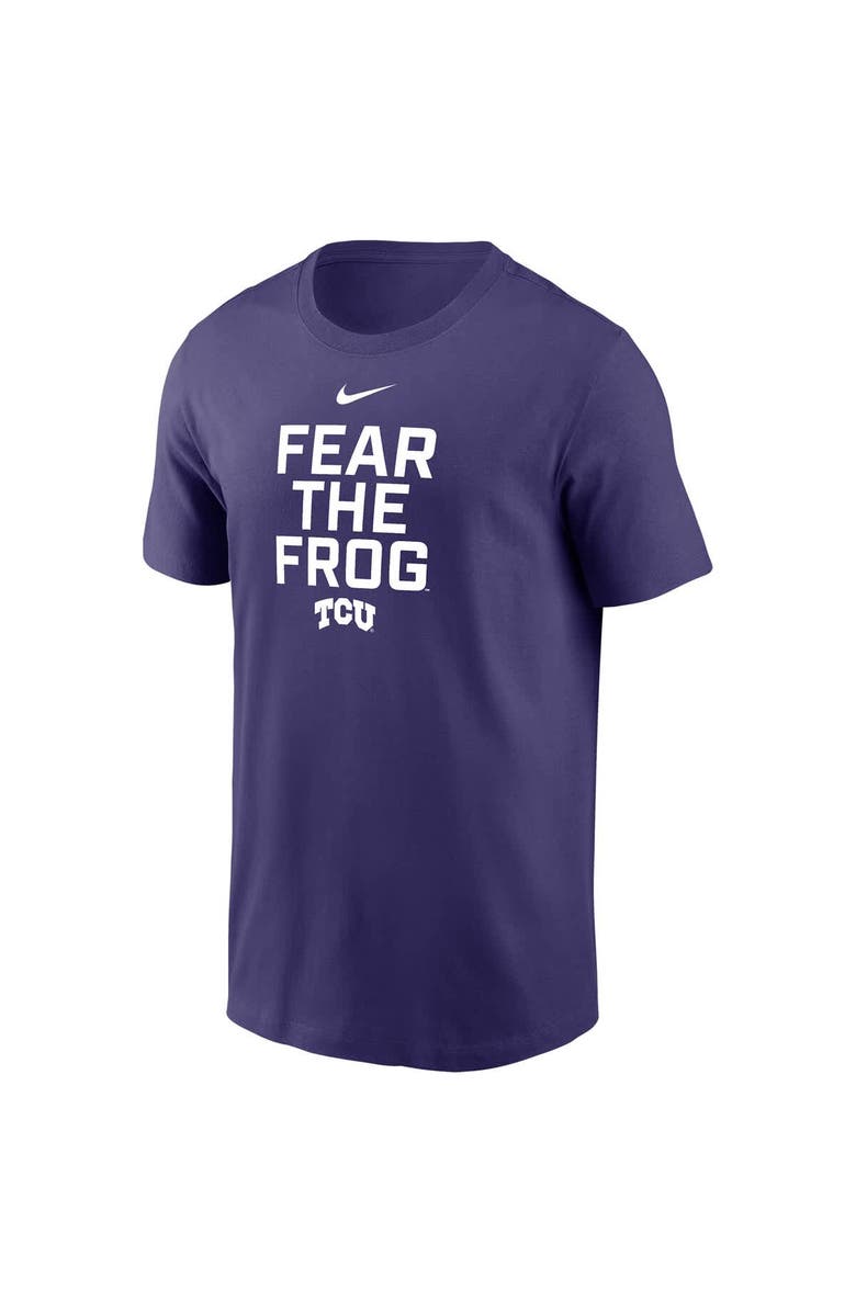 Nike Men's Nike Purple TCU Horned Frogs Local Performance T-Shirt, Alternate, color,