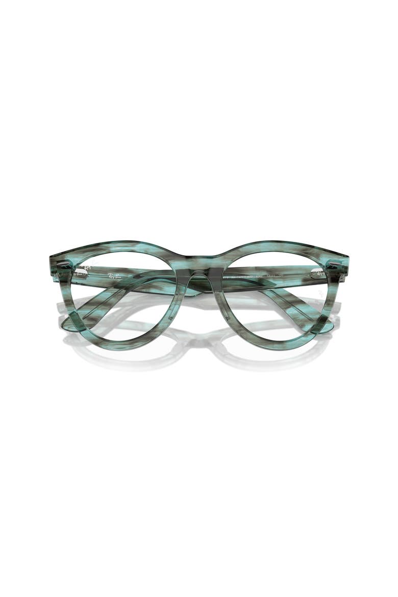 54mm Round optical glasses, Alternate, color, Green