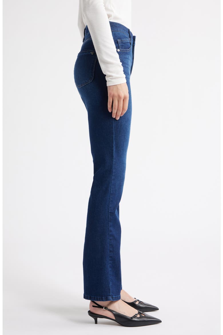 Brittany High Waist Itty Bitty Bootcut Jeans, Alternate, color, INDIGO