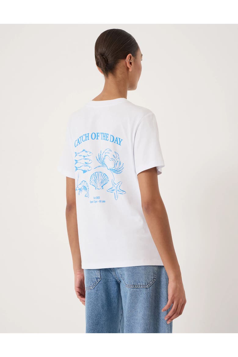 Catch Of The Day Graphic T-Shirt, Alternate, color, White