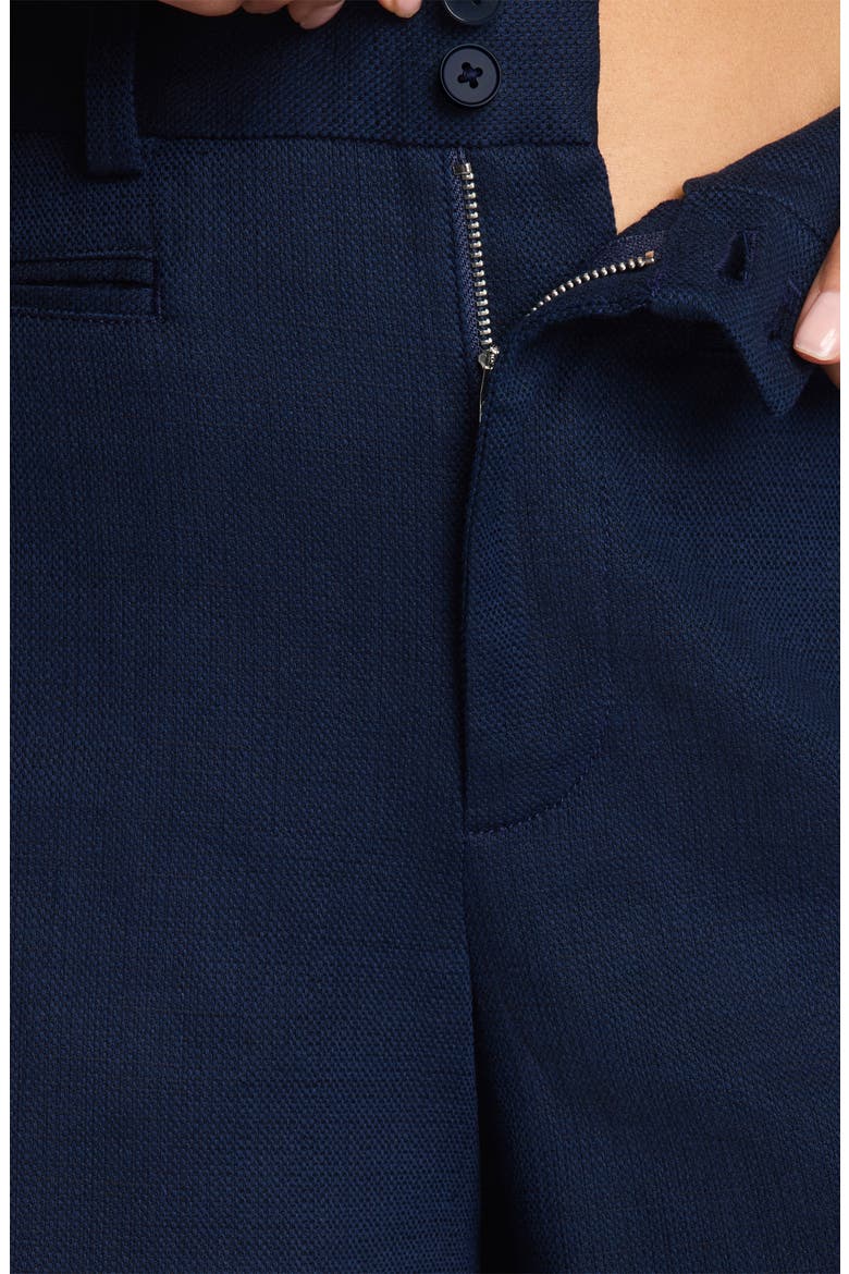 Cotton Blend Shorts, Alternate, color, TIMELESS NAVY