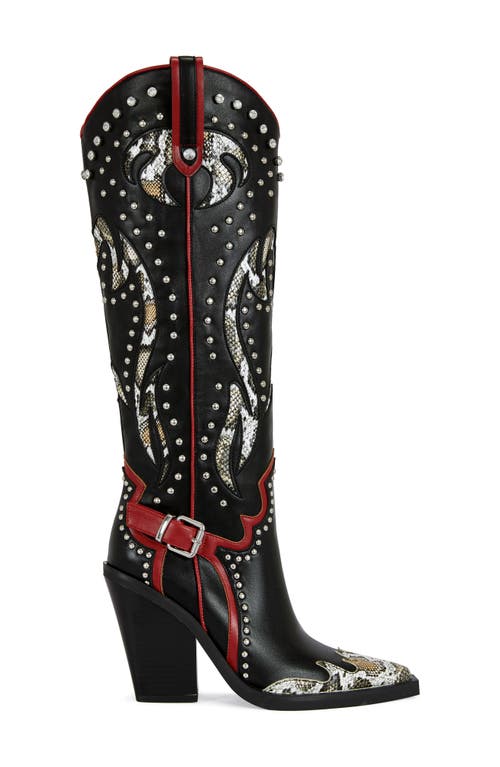Azalea Wang Hyperion Western Boot In Black