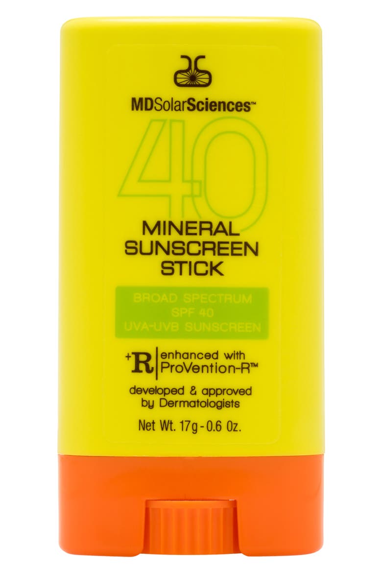 MDSolarSciences™ Mineral Sunscreen Stick SPF 40, Main, color, NO COLOR