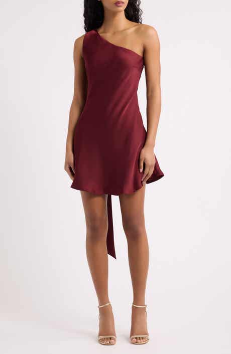 Bernice One-Shoulder Minidress