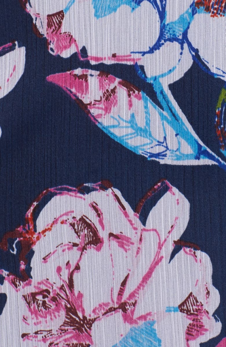 French Connection Print Chiffon Fit & Flare Dress, Alternate, color,