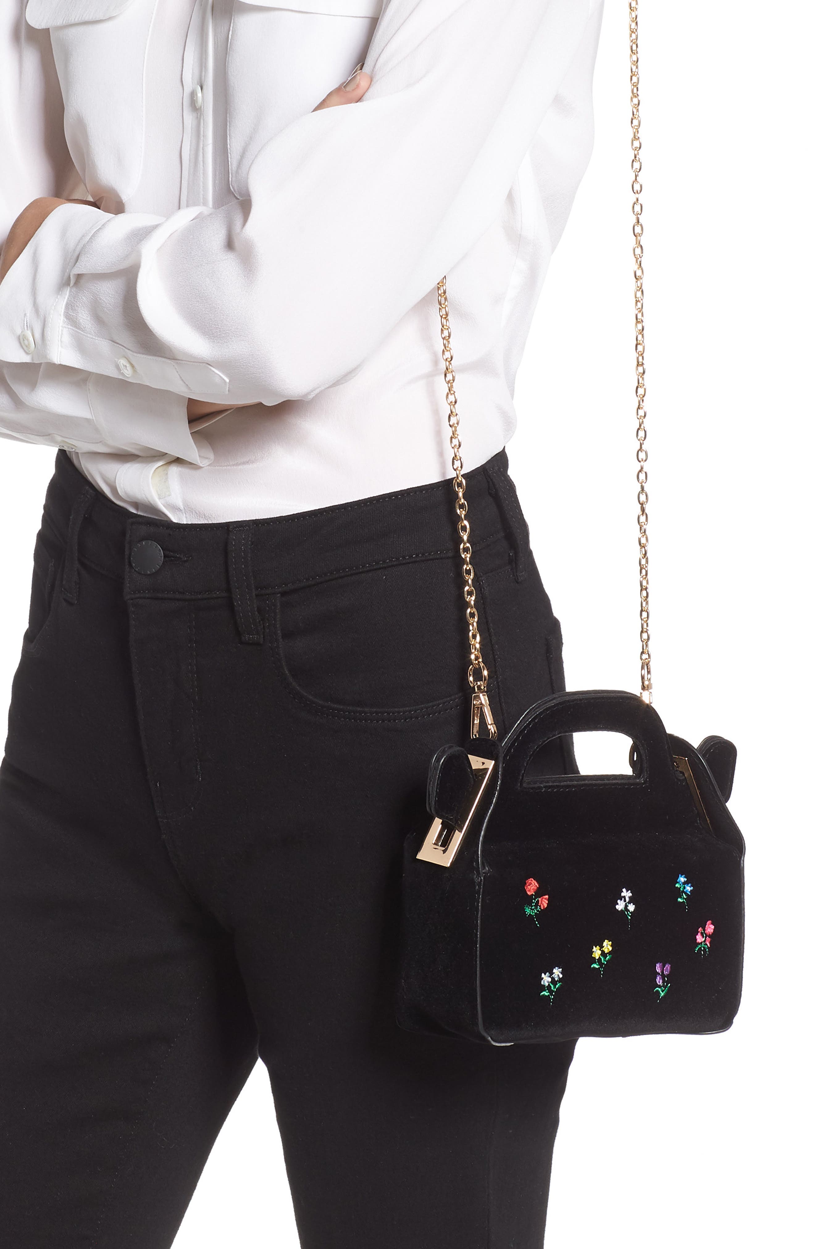 Skinnydip Mini Fifion Crossbody Bag, Alternate, color, 