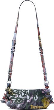 Desigual Arty Print Crossbody Bag